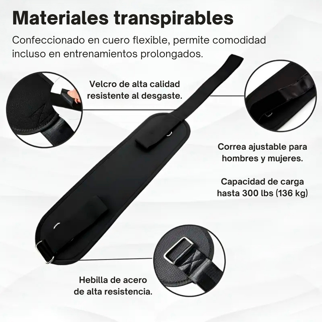 Miniatura 5 de CINTURÓN FITNESS AJUSTABLE CON HEBILLA